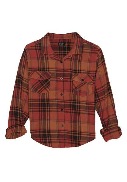 Volcom Desert Coast - Rosso Donna Estate Shirts (M5772)